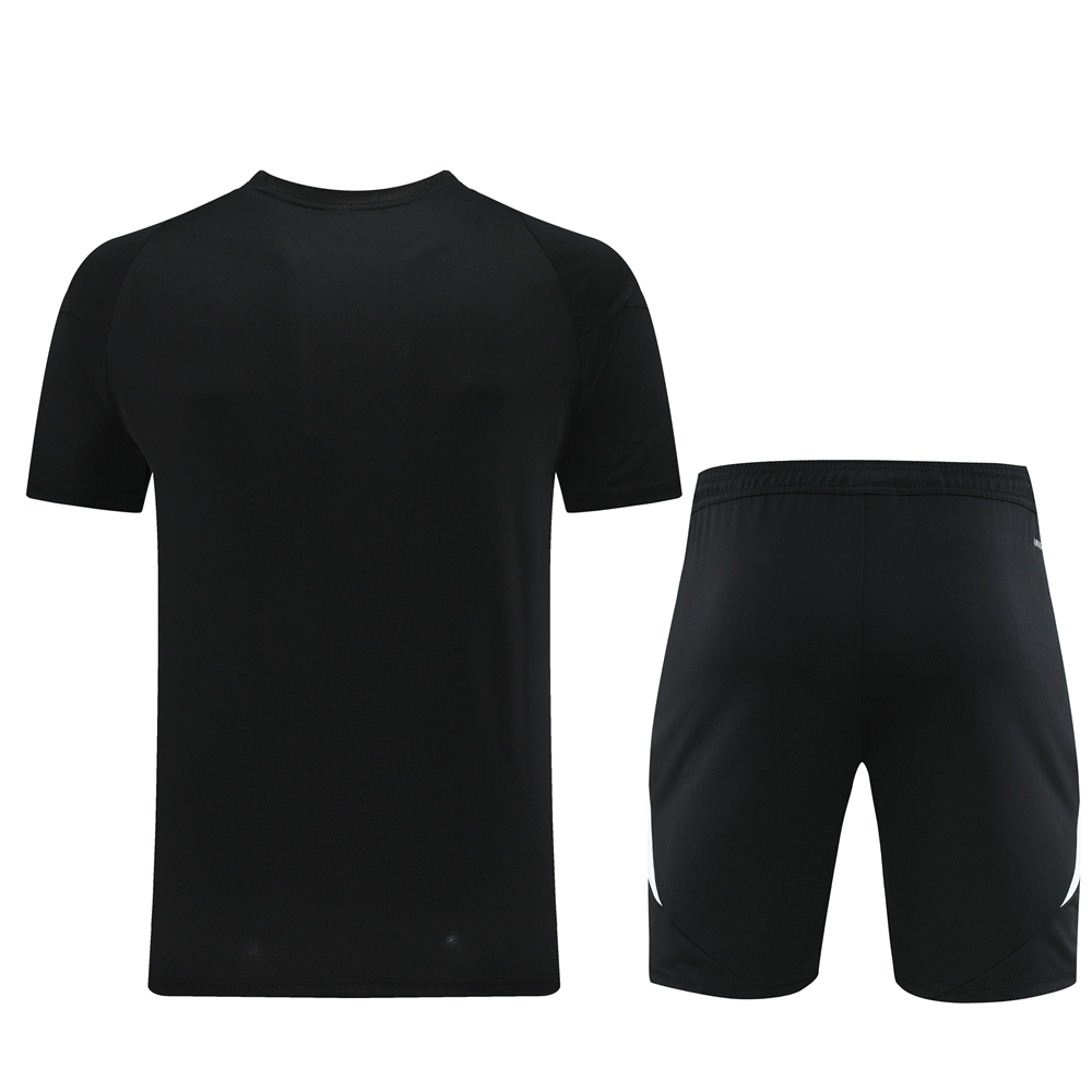 Adidas Short Sleeve Training Jersey Set - AD06- Black
