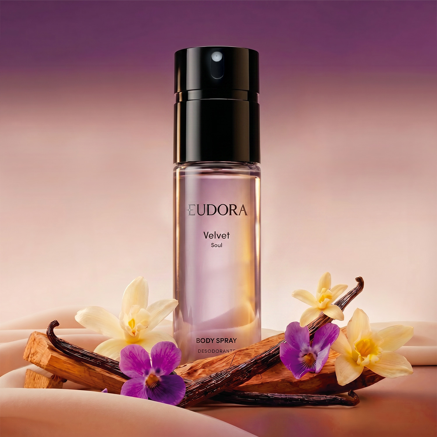 Eudora Velvet Soul Body Spray Desodorante 100ml