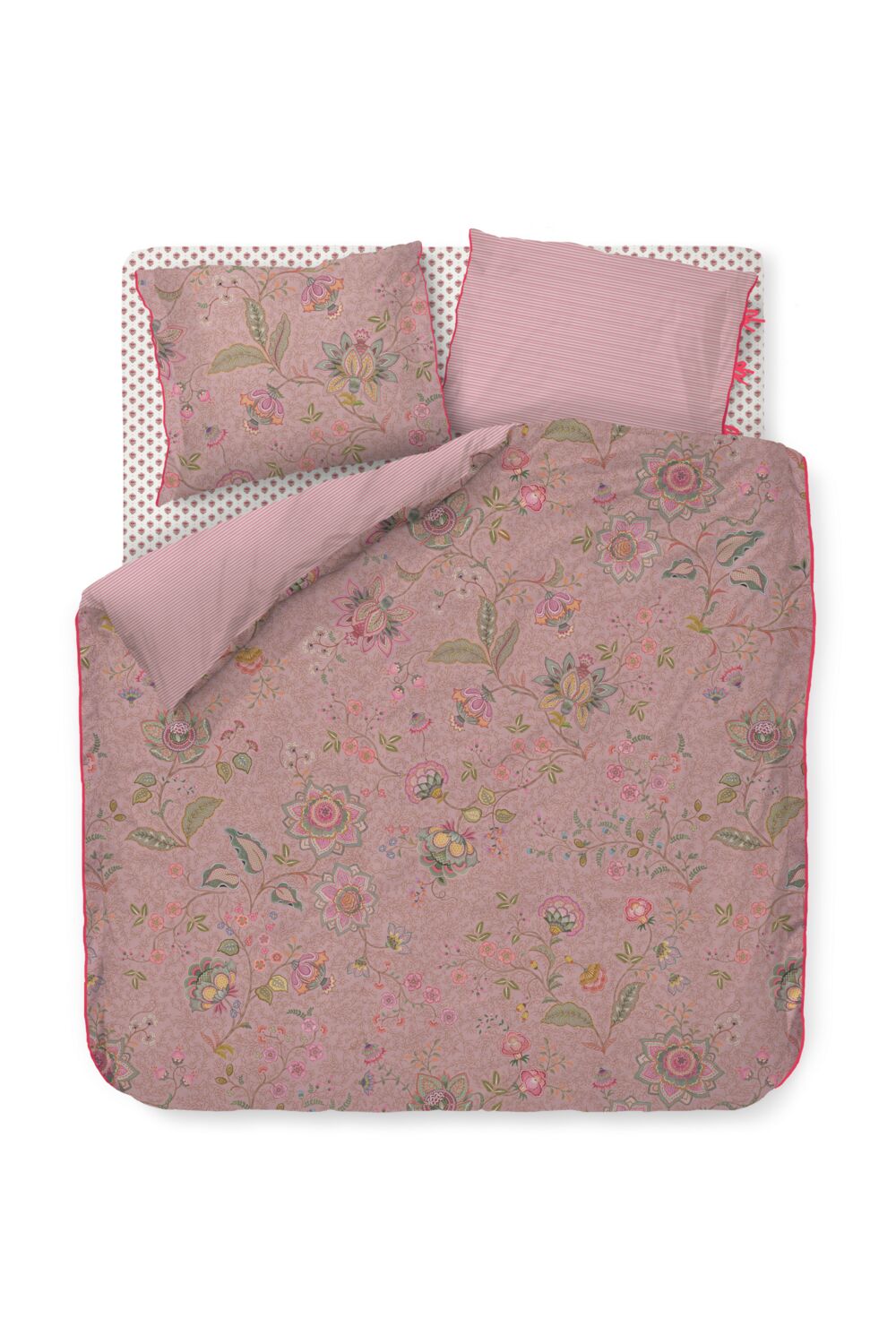 Pip Studio Mumbai Morning - 200 x 200/220 cm - Roze