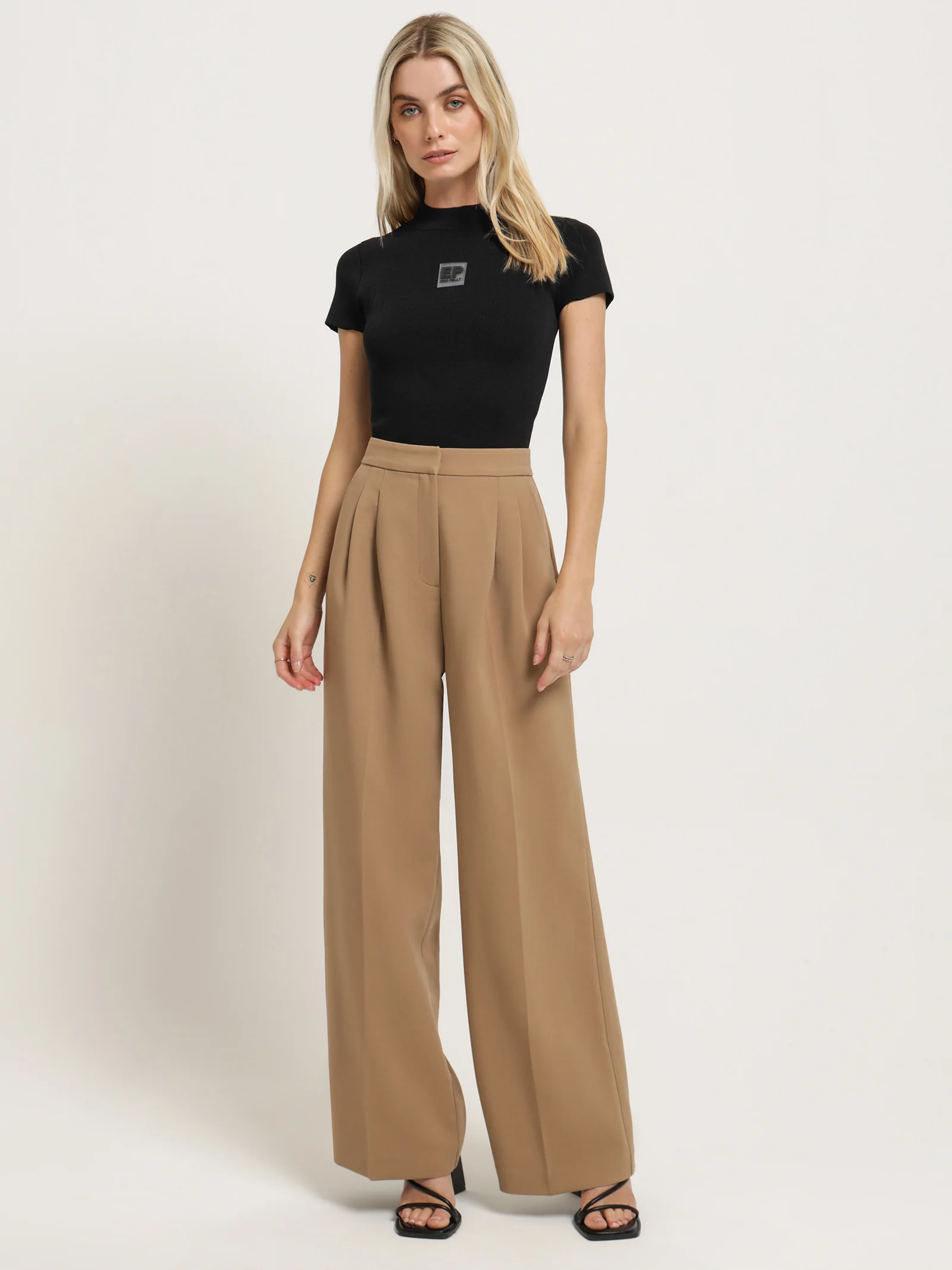 Ellen Short Sleeve Knit Top