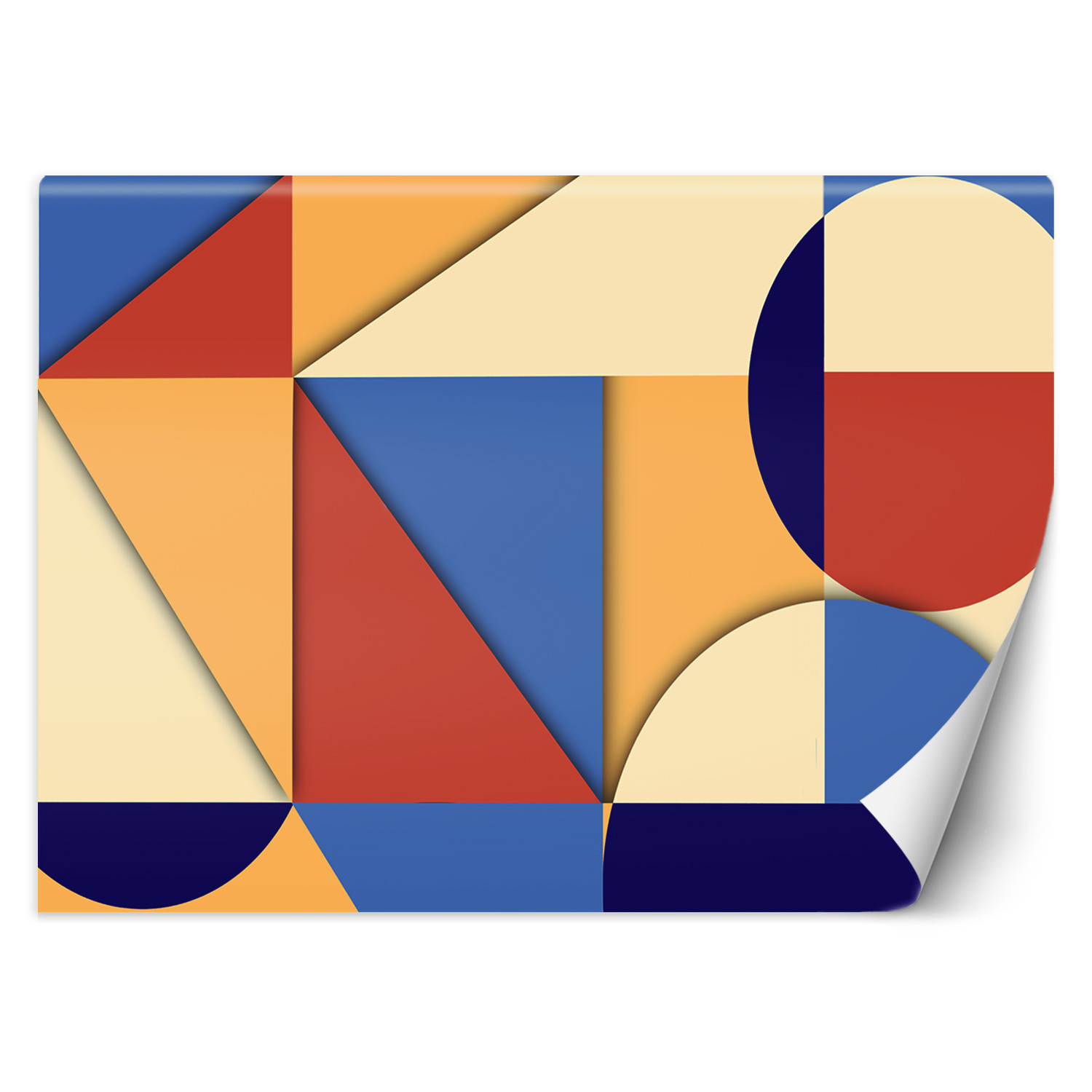 Feeby Fototapeta, Kolorowe geometryczne kształty abstrakcja 150x105