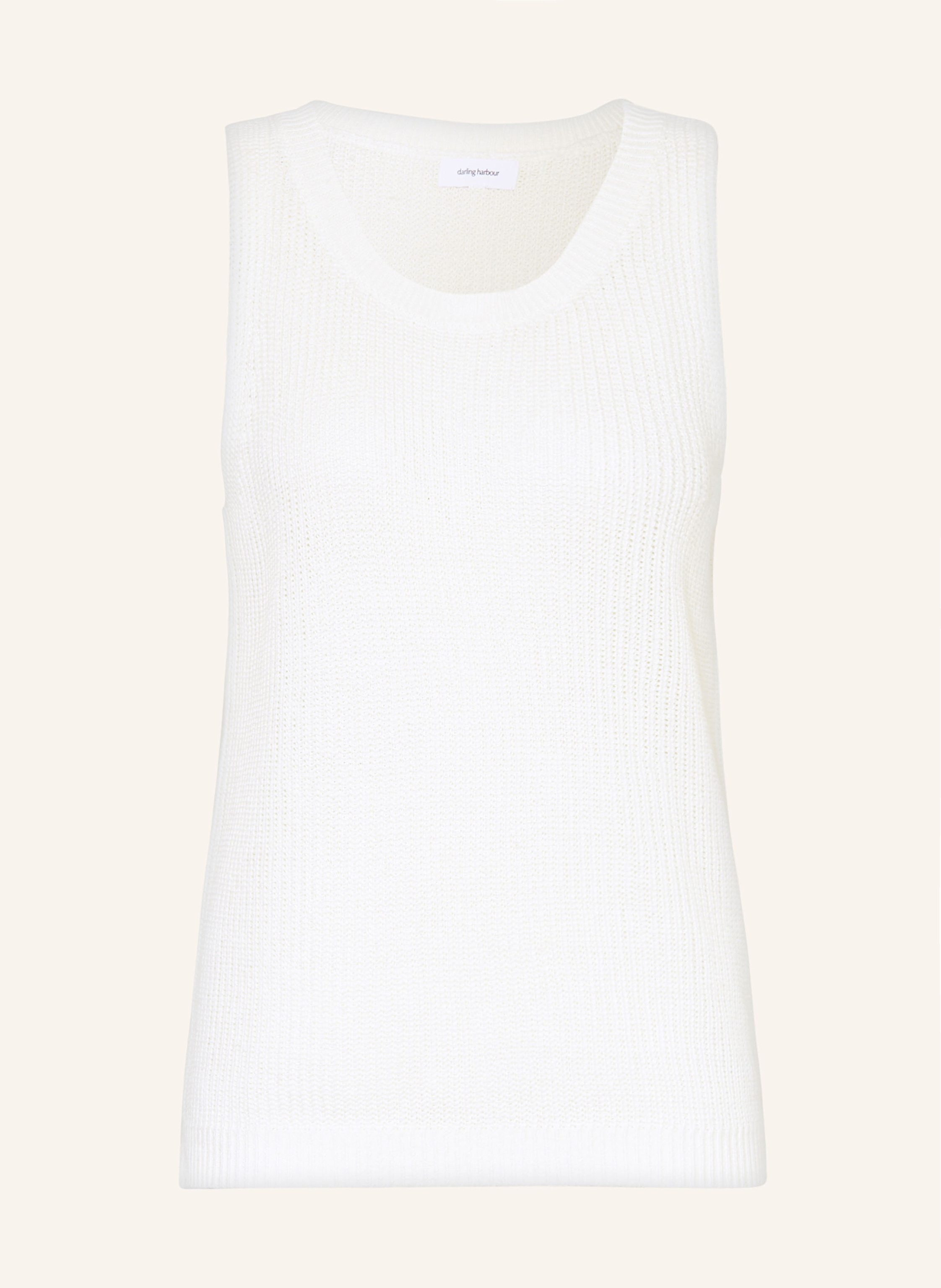 darling harbour Stricktop aus Leinen
