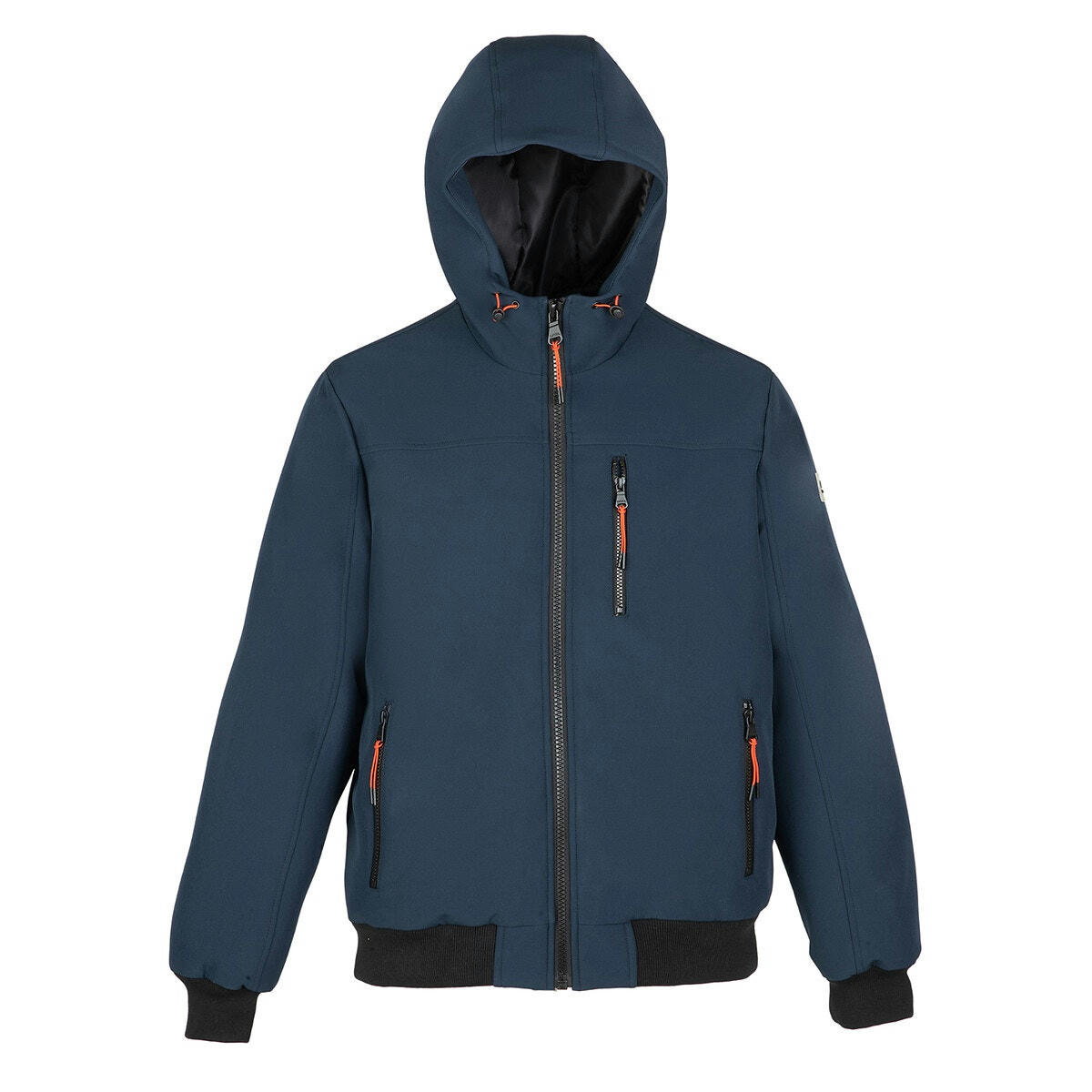 Blouson chaud zippé à capuche Bayo