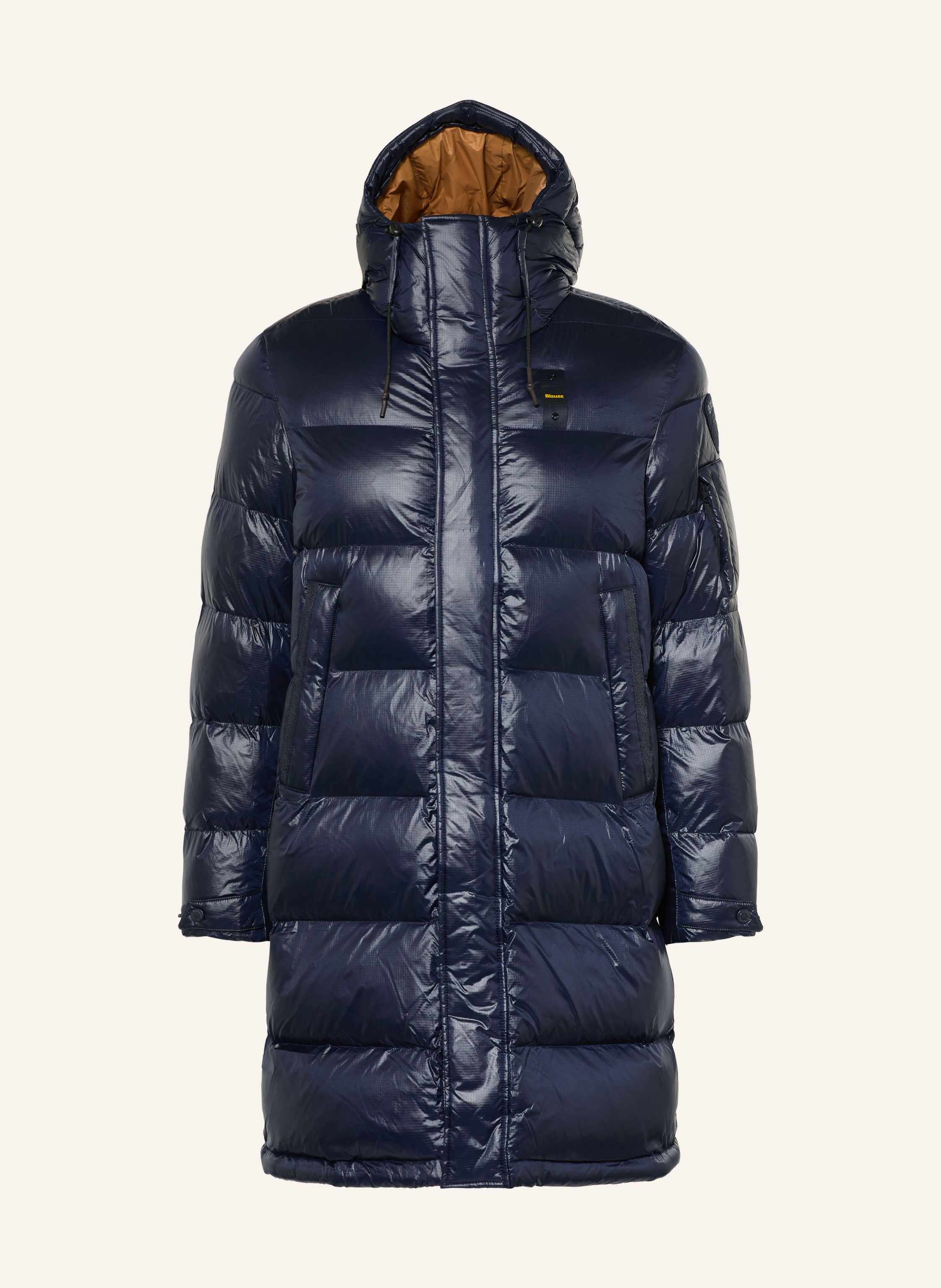 Blauer Steppmantel ALDRICH