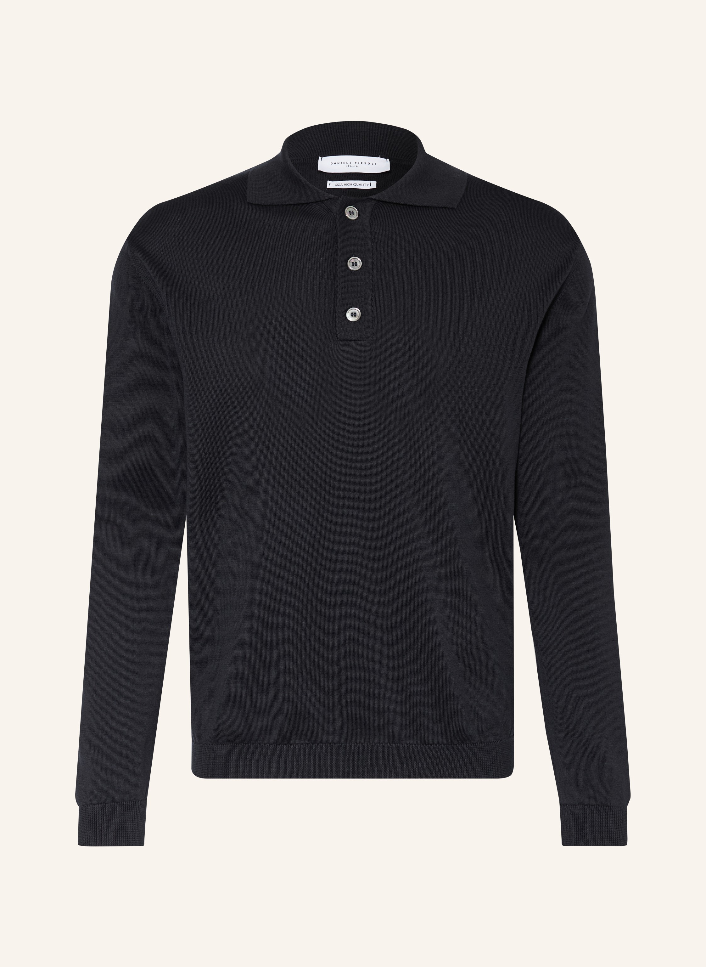 DANIELE FIESOLI Strick-Poloshirt GIZA