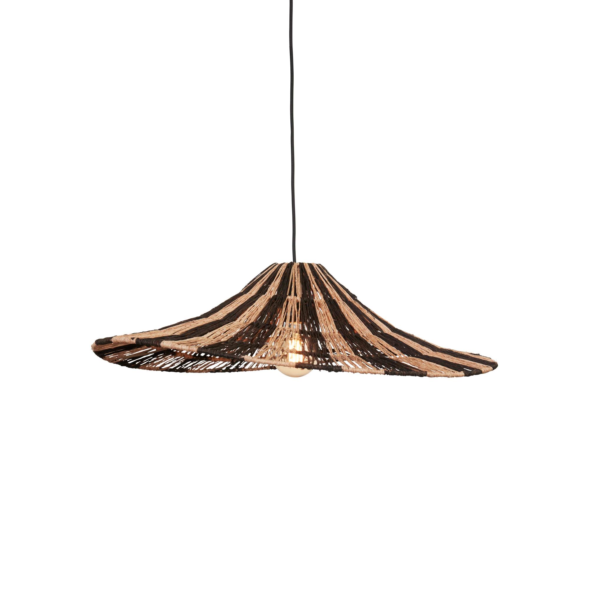 GOOD&MOJO hanglamp CUZCO - zwart - Ø65cm
