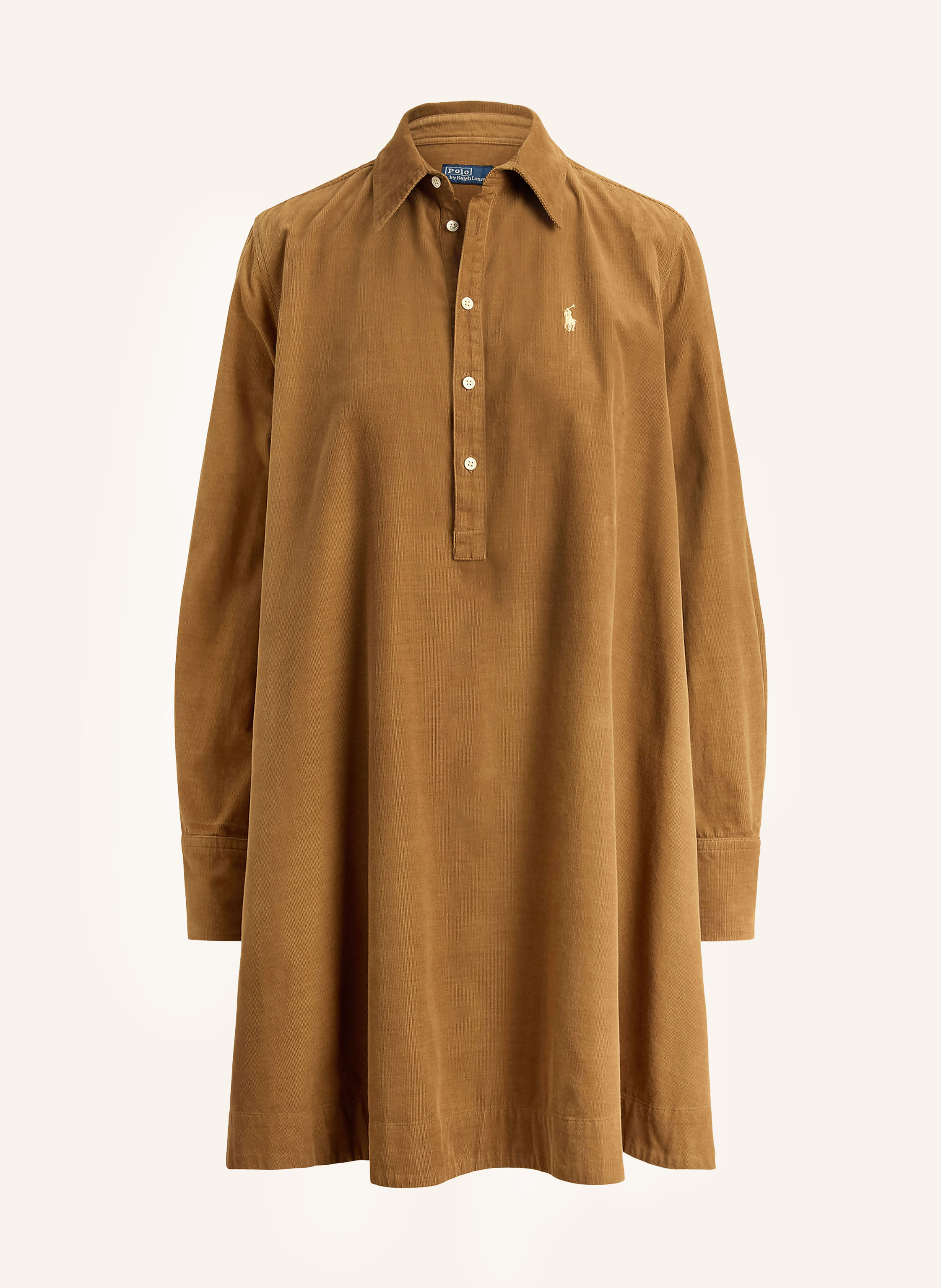 POLO RALPH LAUREN Hemdblusenkleid aus Cord