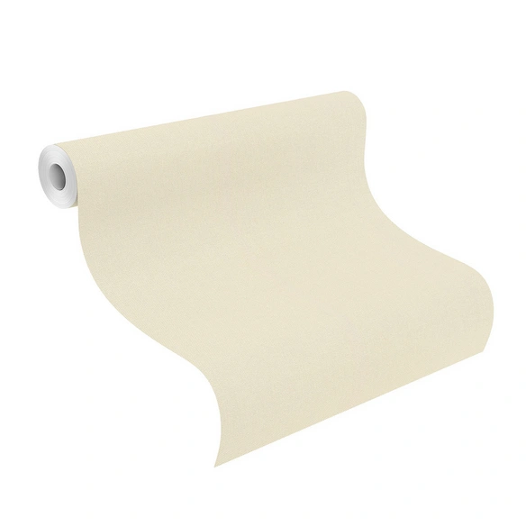 Vliestapete, Uni, beige, matt