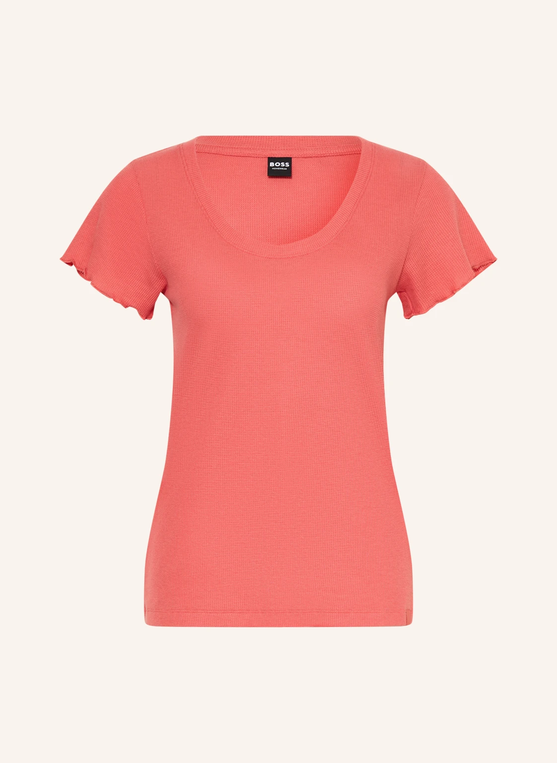 BOSS Schlafshirt COSY WAFFLE