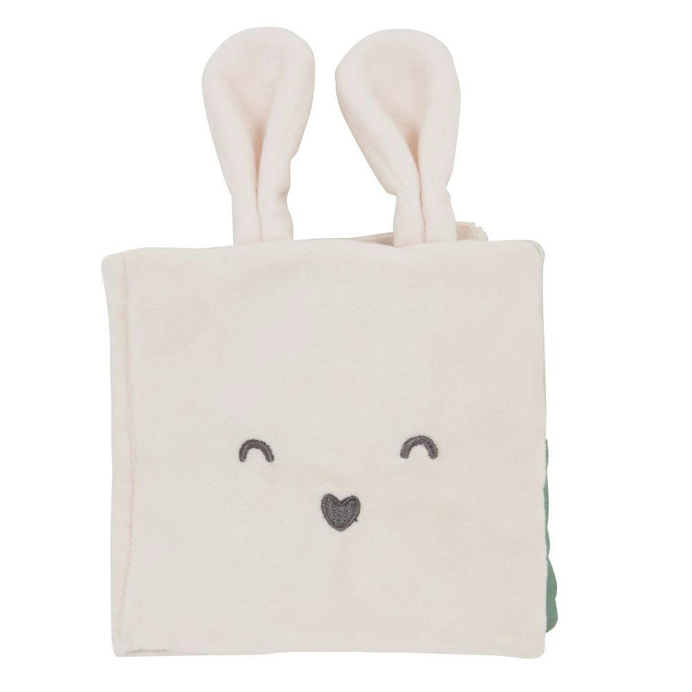 OULANKA - Livre d'éveil accordéon lapin multicolore