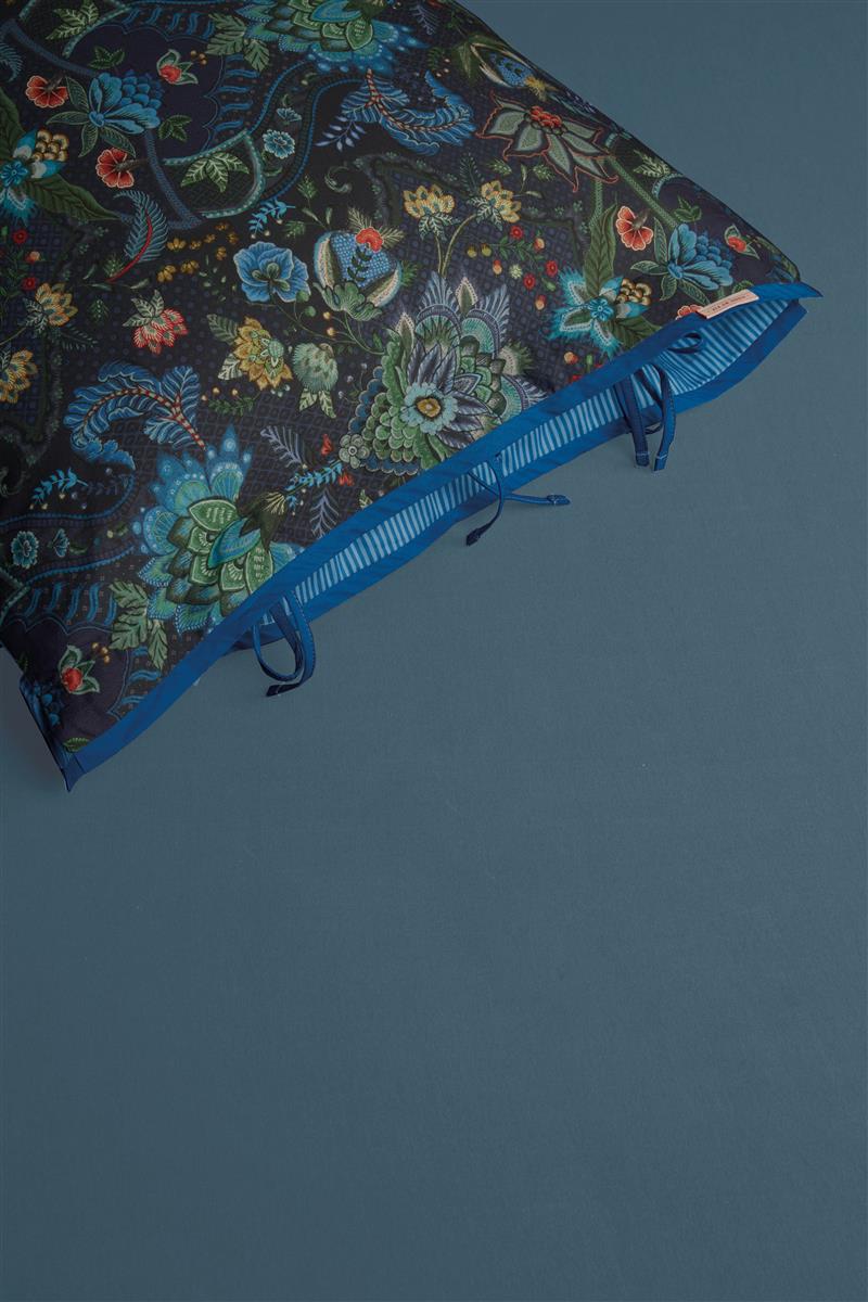 Pip Studio hoeslaken Goodnight by Pip - 140x200 cm - denim blue