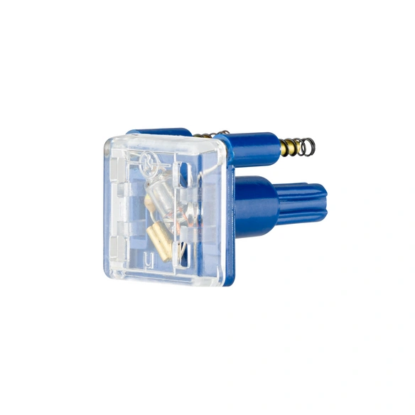Glimmlampe, 0,45 mA / 250 V, blau