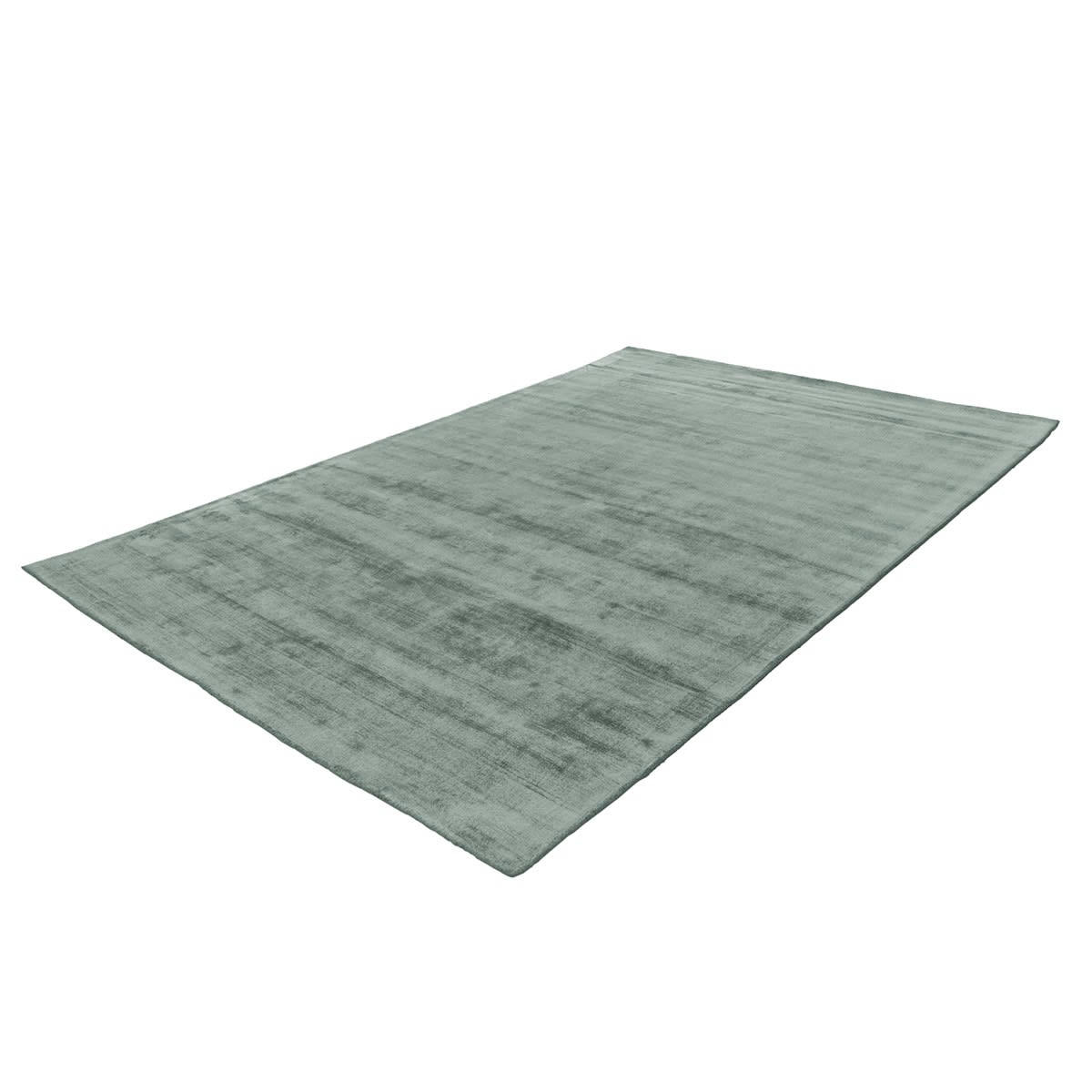 LUXOR - Tapis moderne en Viscose Bleu ciel 200x290 cm