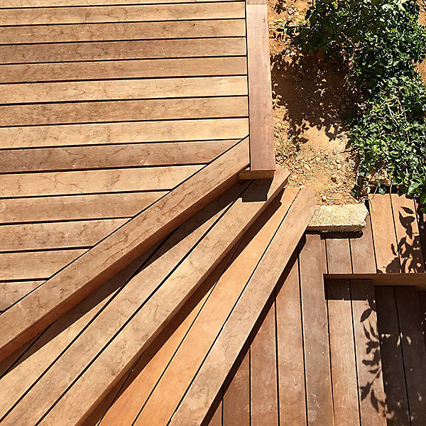 Kit terrasse complet - ITAUBA - Ep.21 mm x l.145 mm - L.1,55 m/ 40 m²