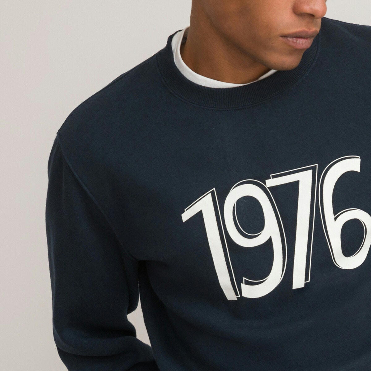 Sweat col rond imprimé