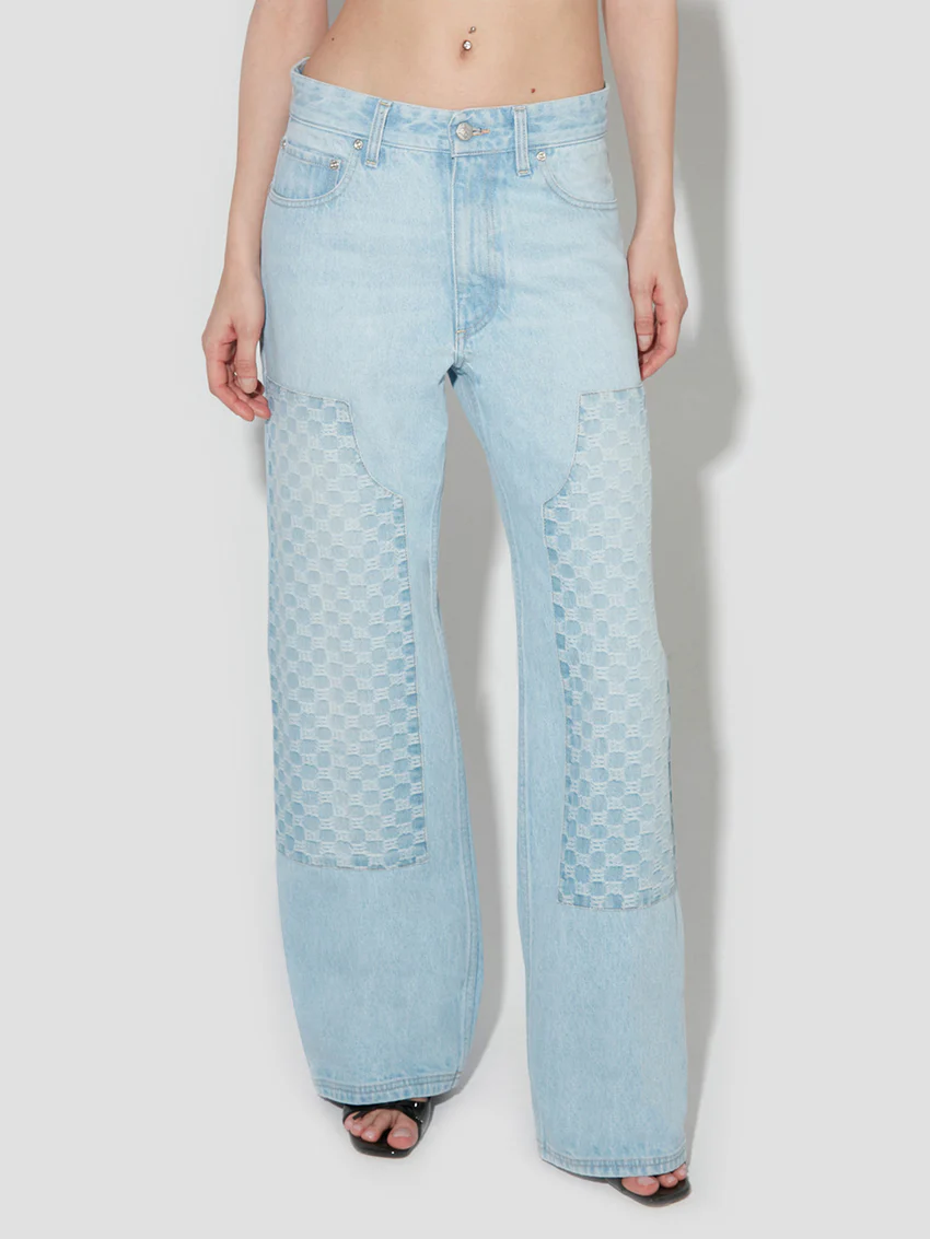 Monogram Carpenter Denim Trousers