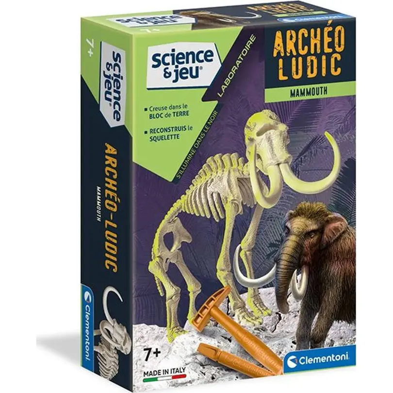 Puzzle Archeo Mammouth Fluorescence