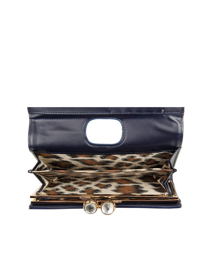 Fontanella Fashion Novera Dual Flowers PU Leather Wallet