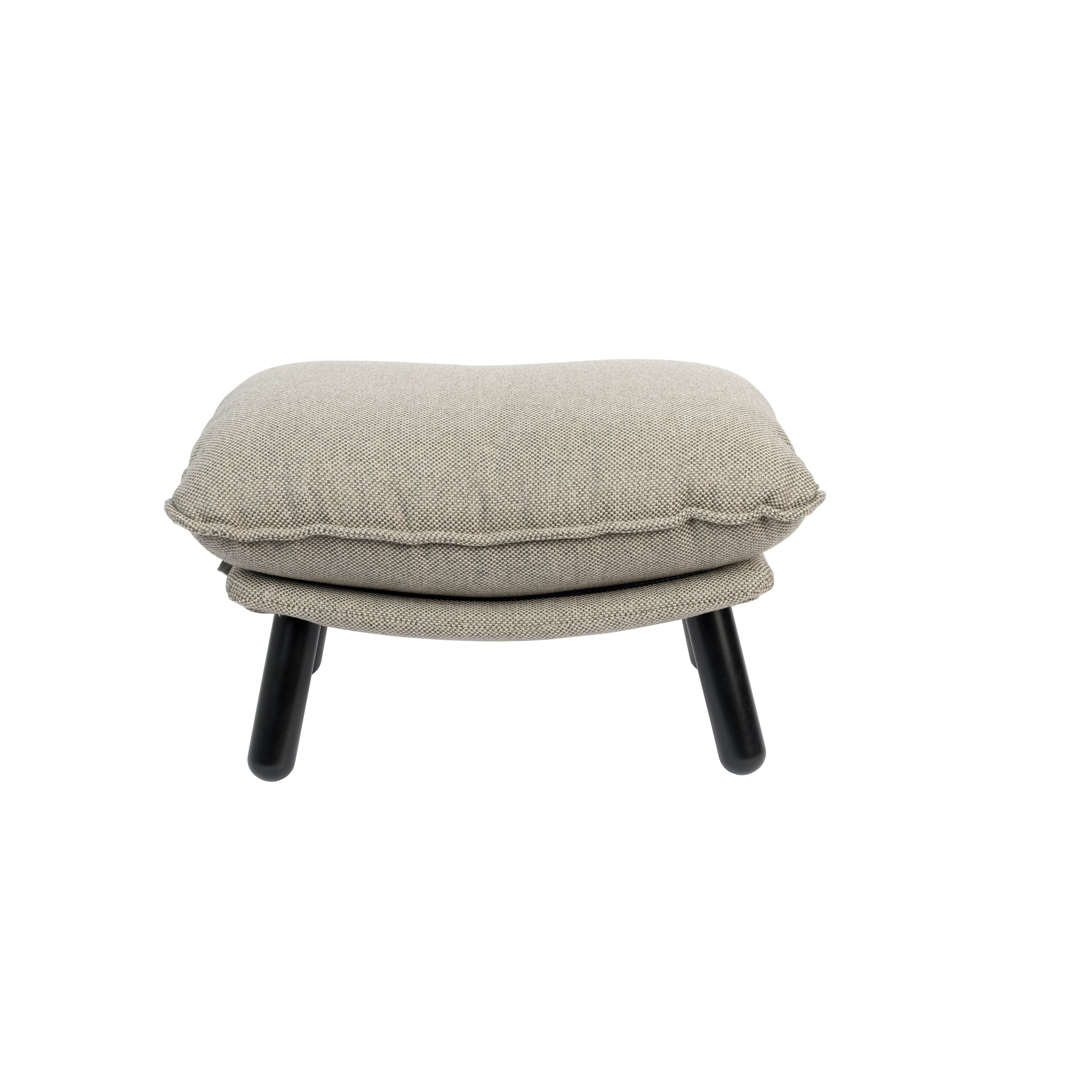 Zuiver Lazy Sack Hocker Lichtgrijs