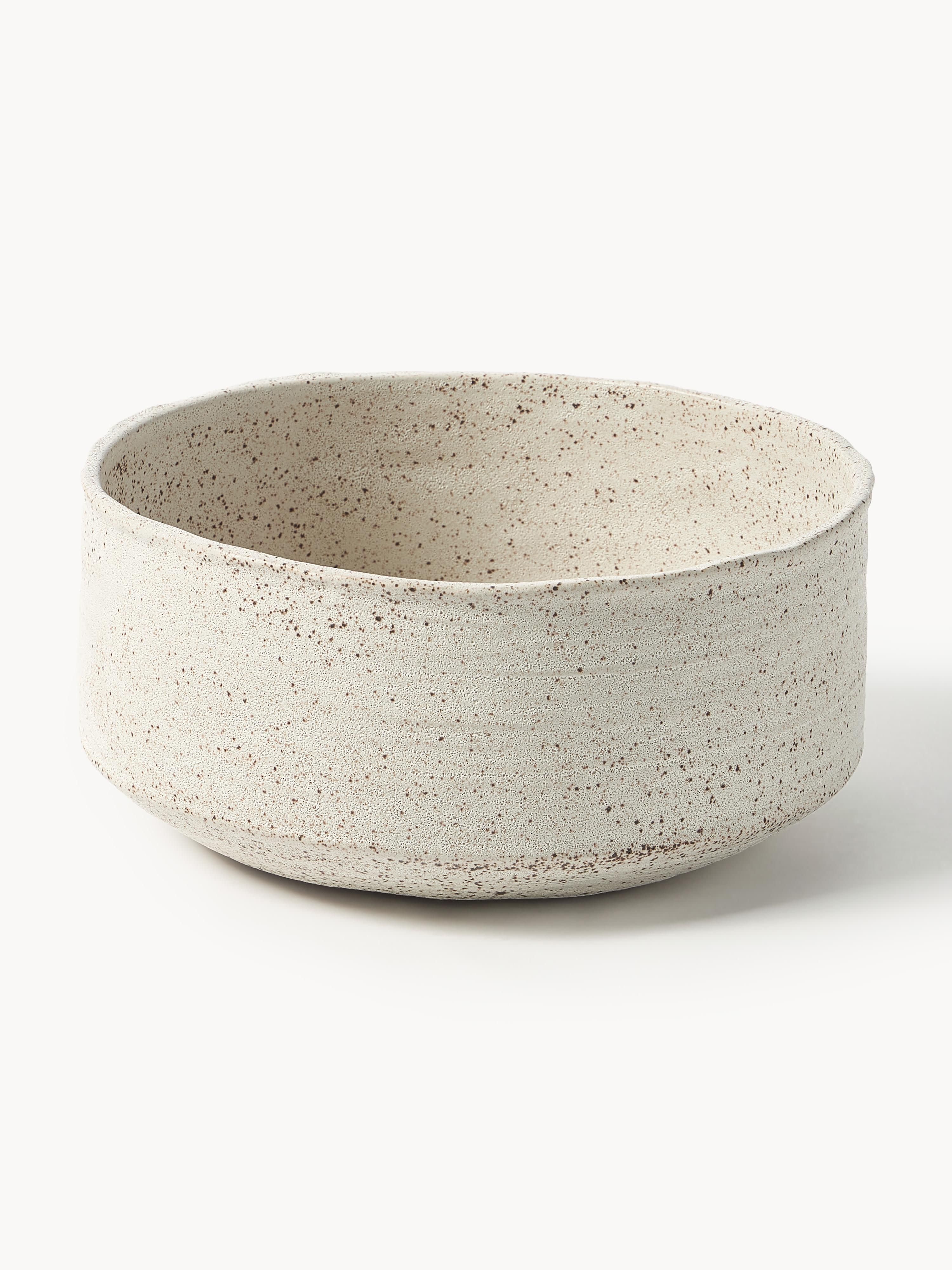 Deko-Schale Kamo mit rauer Oberfläche, H 12 cm