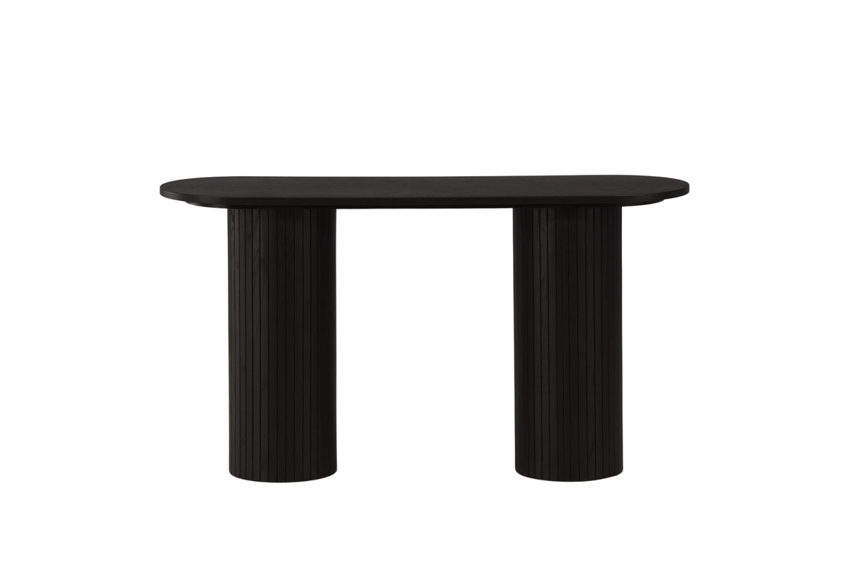 Rebellenclub Sidetable Pokka - 130 x 40 cm - Zwart