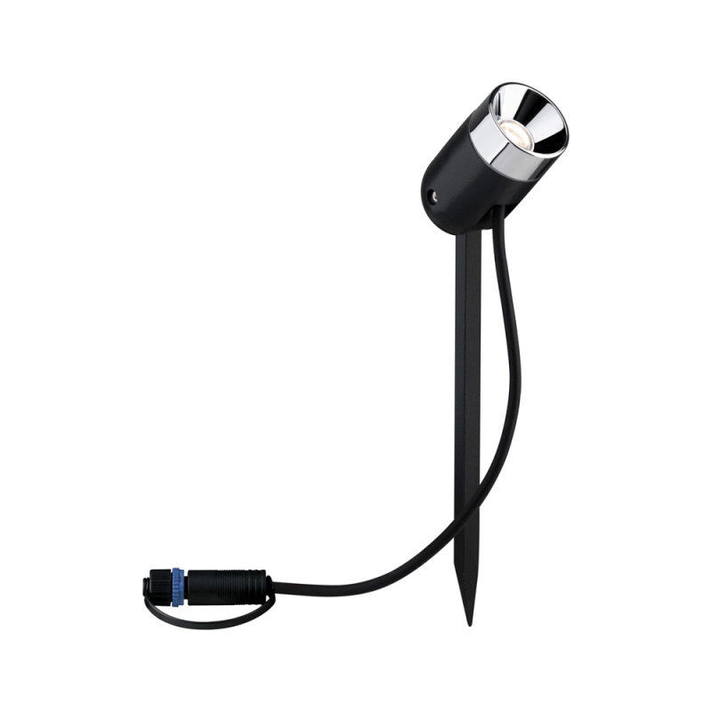 Spot extérieur LED Plug & Shine Spot Pike blanc chaud 2,2 W PAULMANN