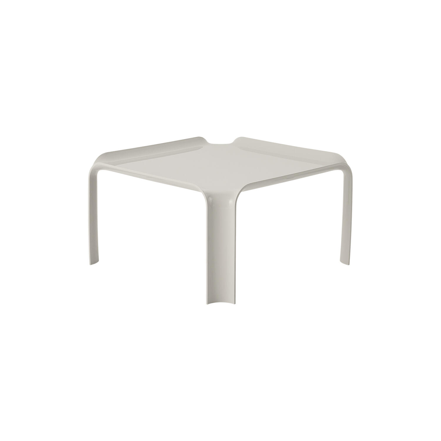 T877 Side Table, alabaster white
