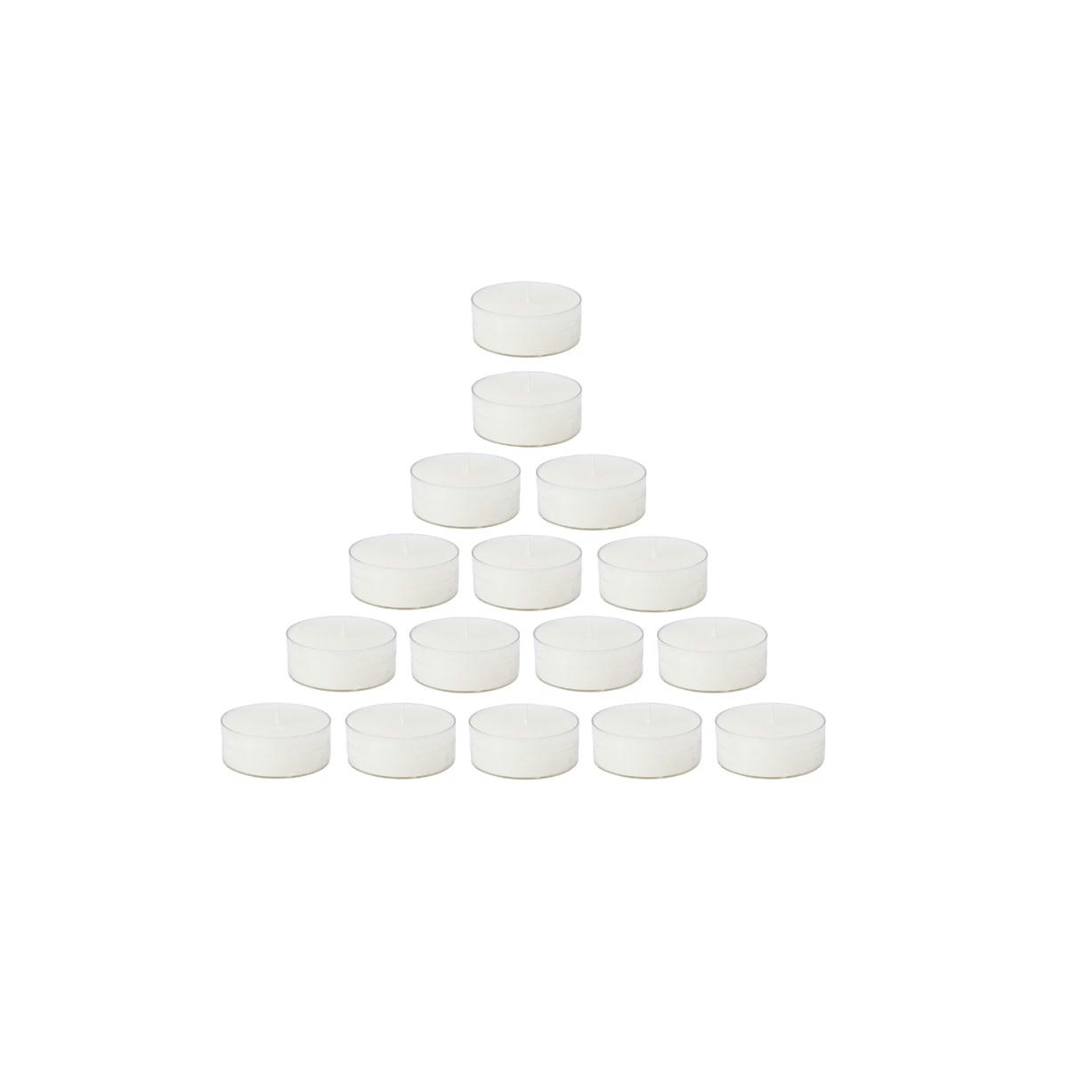 FLAMMES - 16 bougies chauffe-plat Flammes