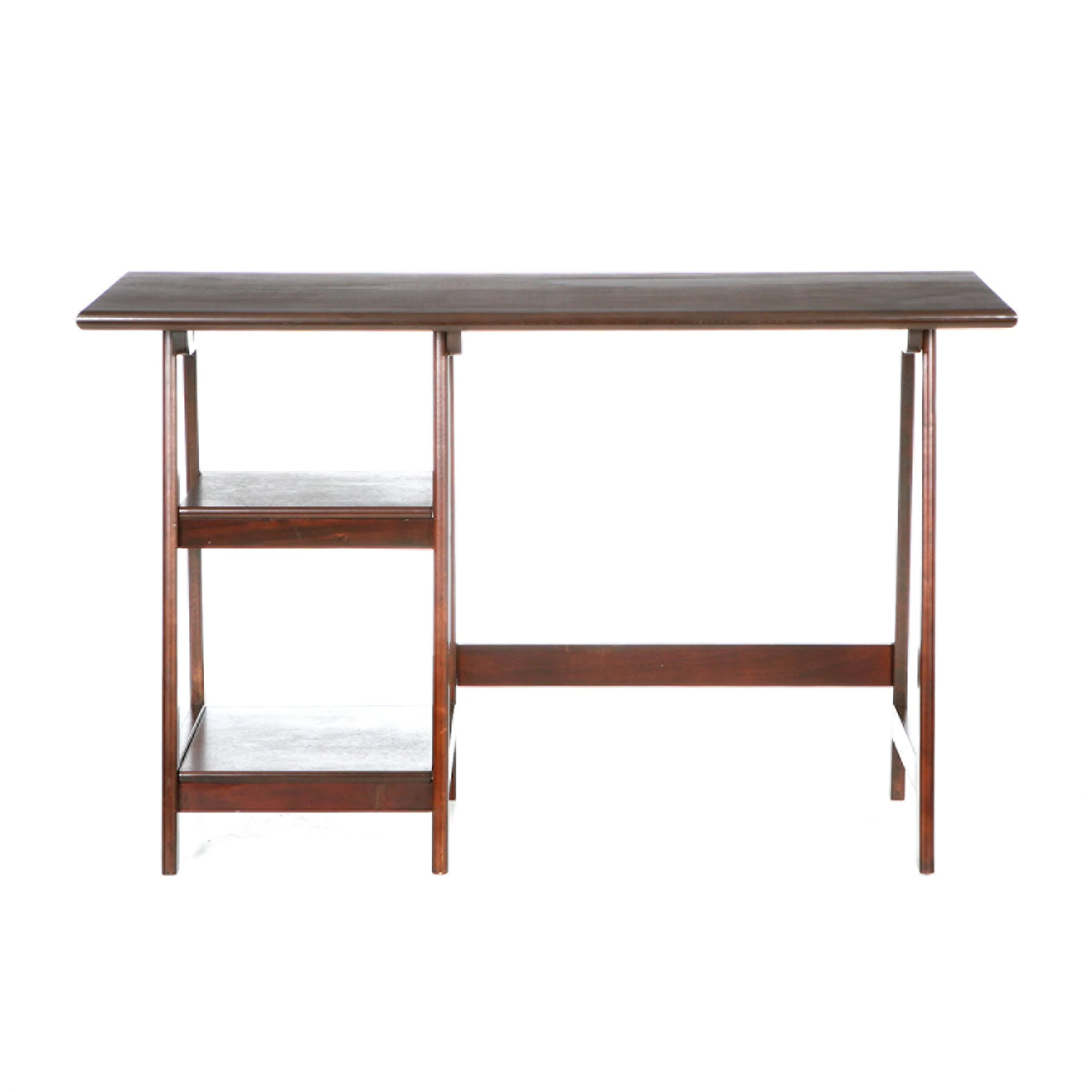 SEI Furniture Skali A-frame Espresso Desk