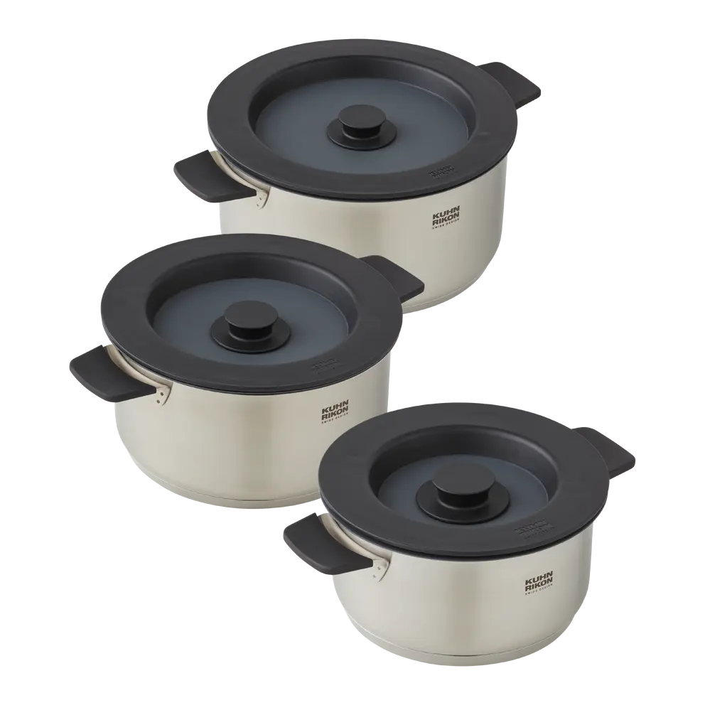 Kochtopf-Set 3-teilig Smart&Compact