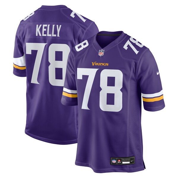 Ryan Kelly Minnesota Vikings Nike Team Game Jersey -  Purple