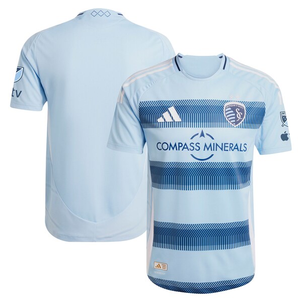Sporting Kansas City adidas 2025 One KC Authentic Jersey - Light Blue
