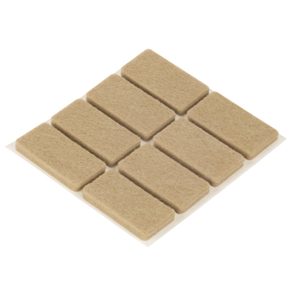 FILTPUTER SUKI SELVKLEBENDE NATUR 20 X 40 MM 8-PAKNING