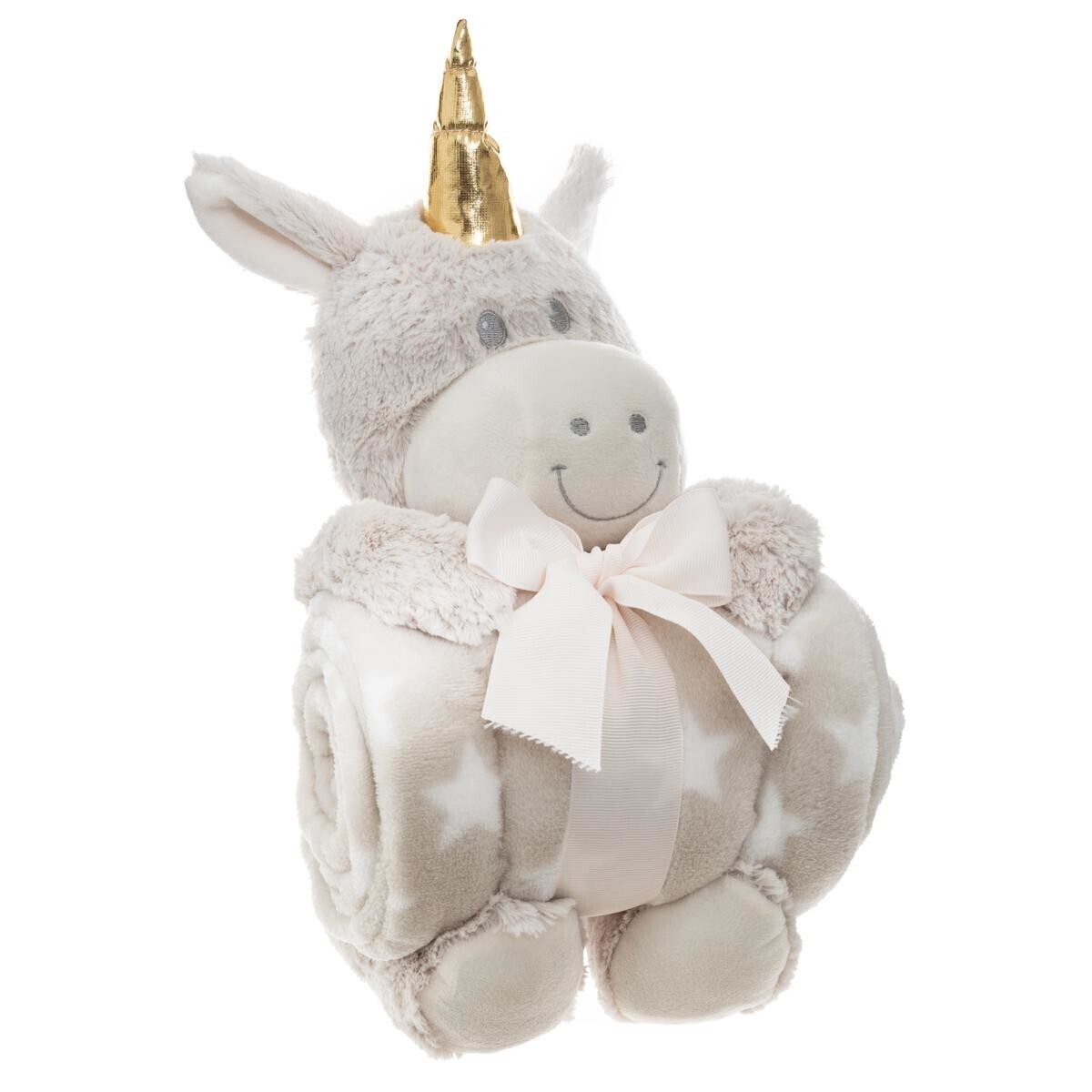 Plush blanket "Unicorn" 75x100 cm