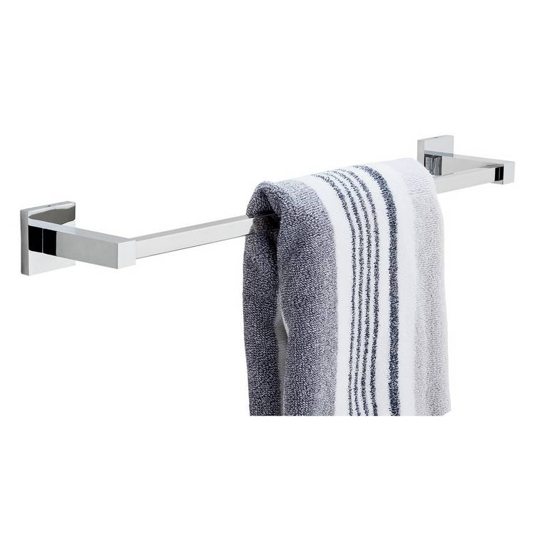 Habitat Rectangular Wall Mounted Towel Rail