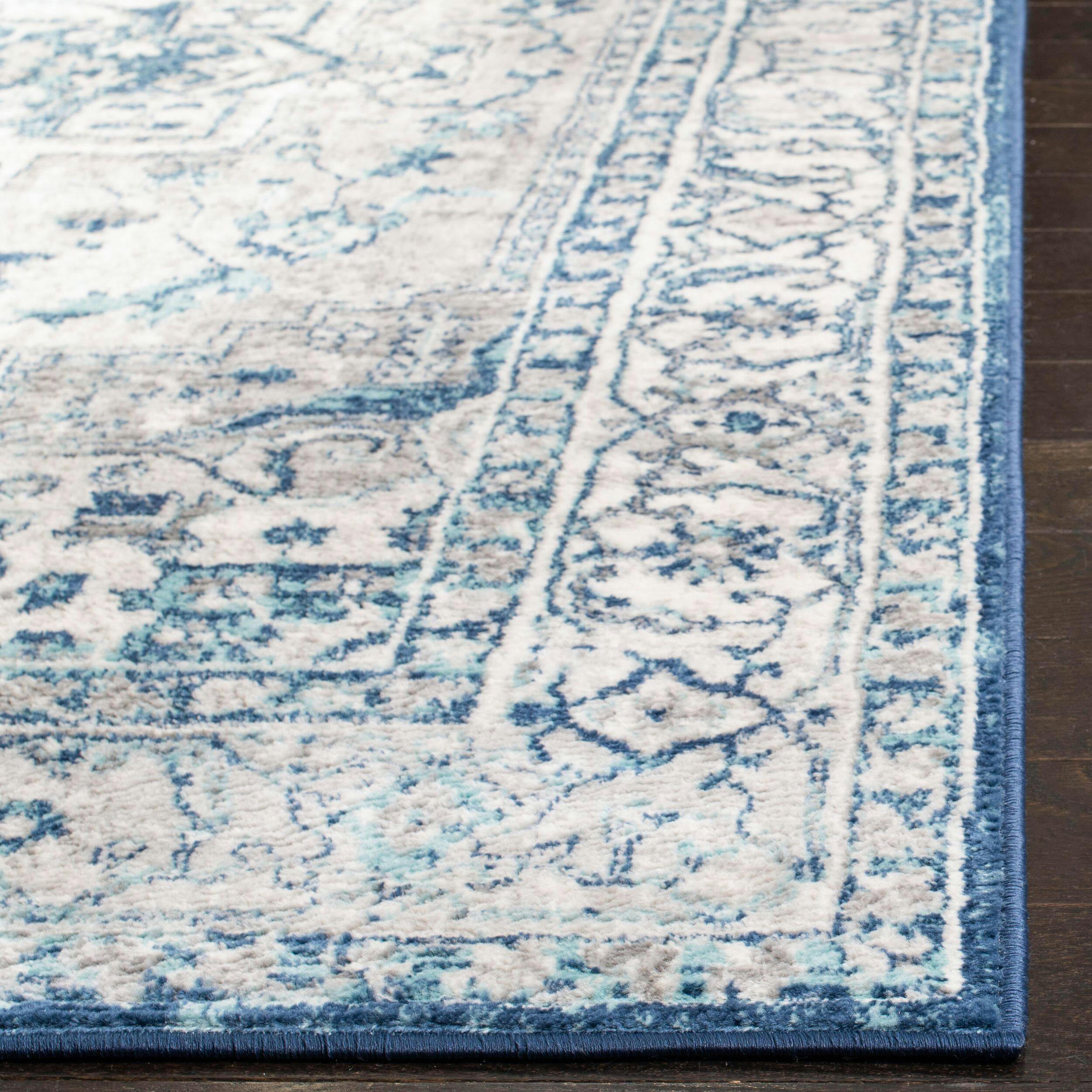 Safavieh Brentwood 851 Rug, Light Grey/Blue