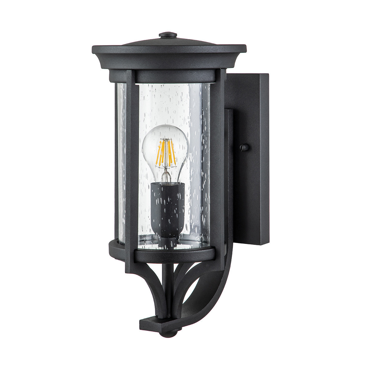 Kinkiet zewnętrznyczarny Merrill 1xE27x60W IP44 Feiss