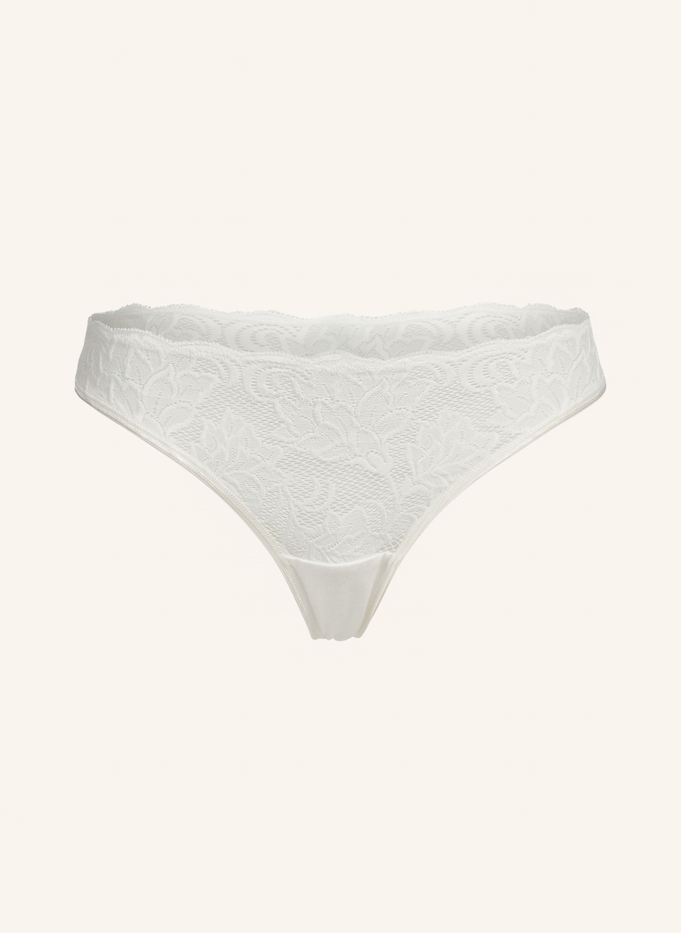 erlich textil Emilia String mit Spitze und Polyamid - florales Motiv