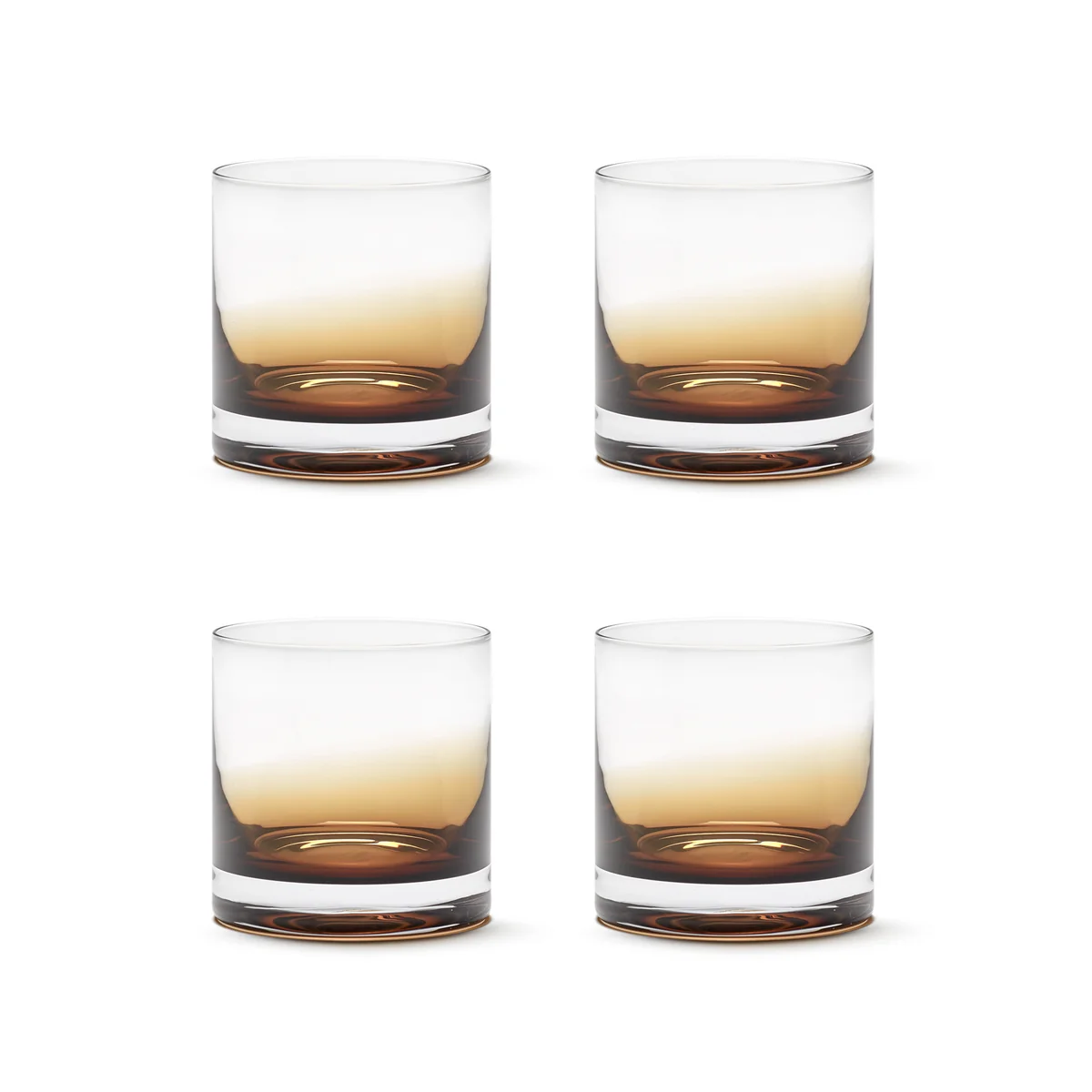 Serax - Zuma Whiskyglas by Kelly Wearstler, amber (4er-Set)