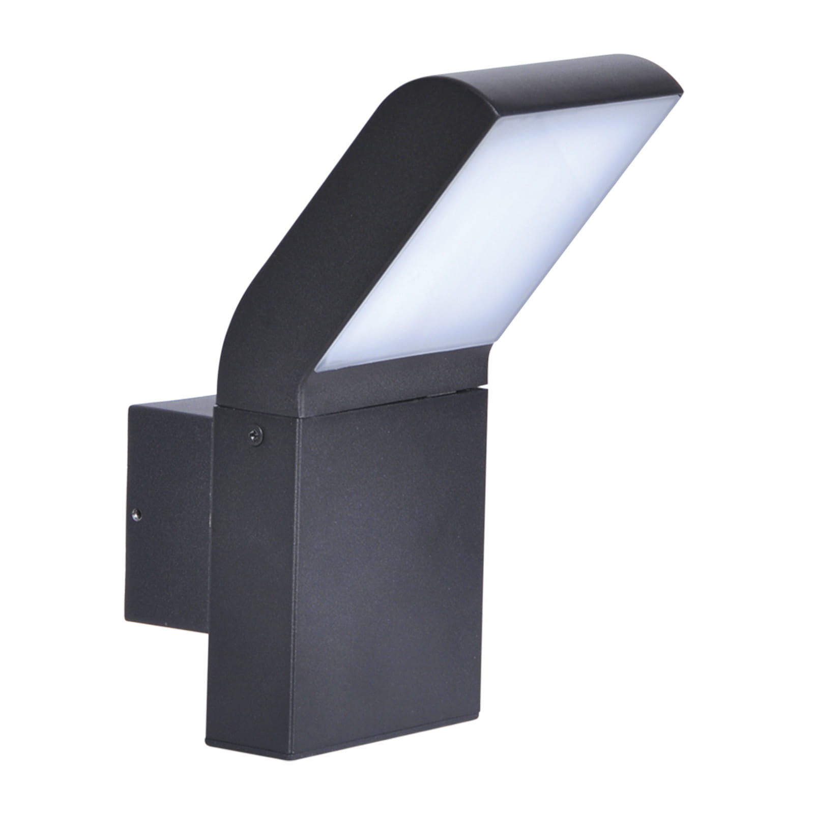 Kinkiet zewnętrzny VIDAR czarno-biały LED 12W 4000K 550lm IP54 Kaja