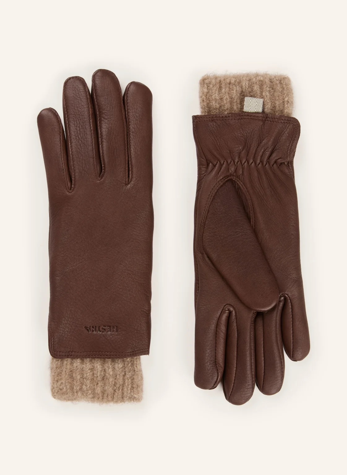 HESTRA Lederhandschuhe TIRIL mit Alpaka