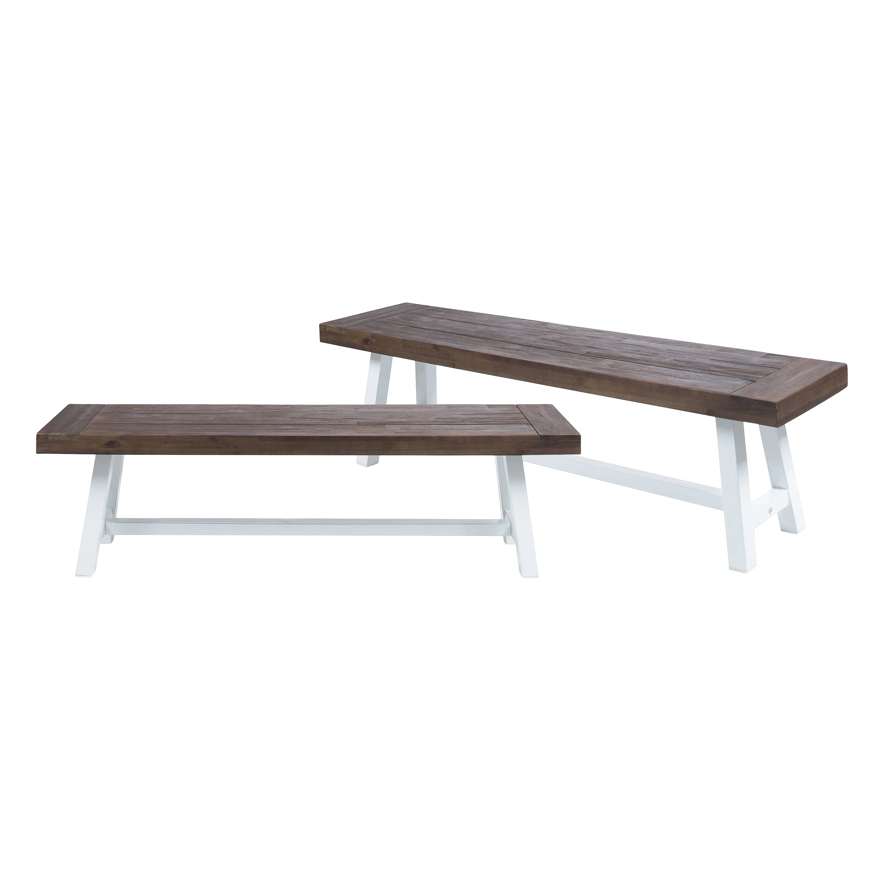 Christopher Knight Home Carlisle Acacia Wood Outdoor Benches