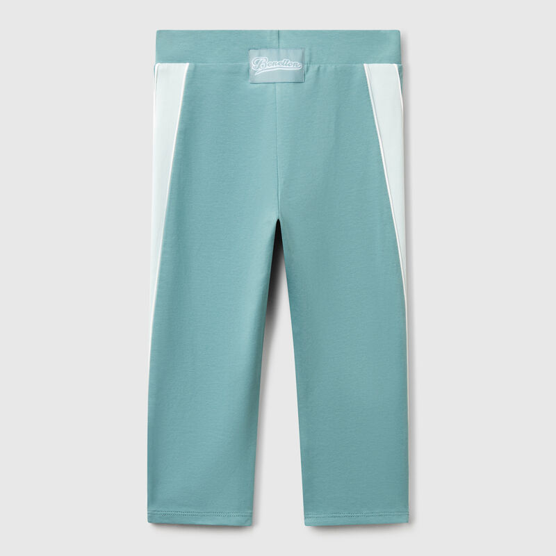 Sporty leggings with piping