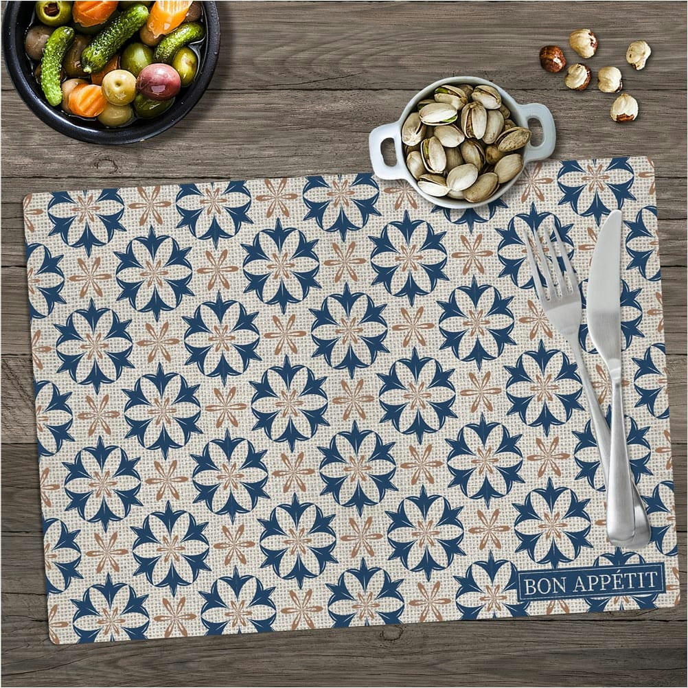 - Set de table Bon Appétit rectangulaire 42x30cm