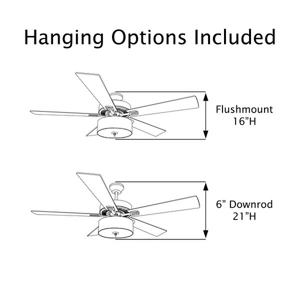 Copper Grove Olivia Satin Nickel 52-in. Beaded Braid LED Ceiling Fan - 52"L x 52"W x 21"H