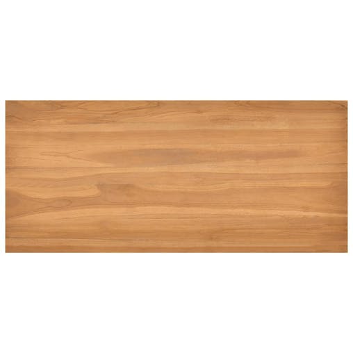 NNEVL Desk 100x45x75 cm Solid Teak Wood