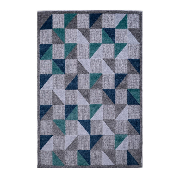 Dywan zewnętrzny Modena trójkąty multikolor 60 cm x 110 cm