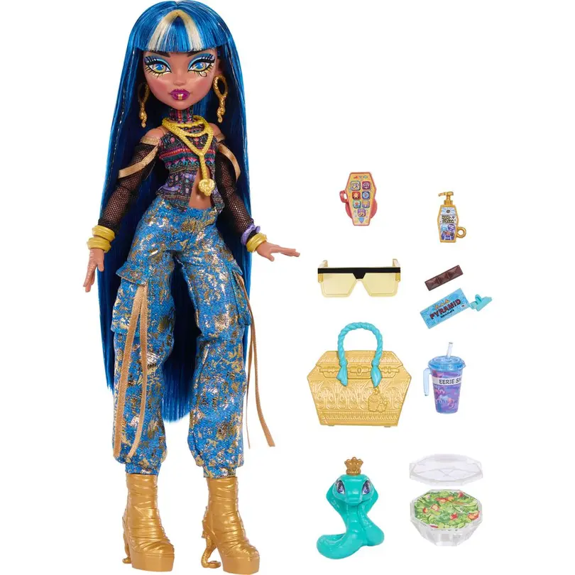 Puppe 8-teilig Monster High