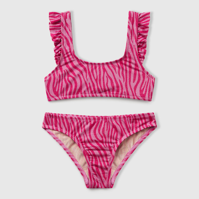 Bikini with animal print