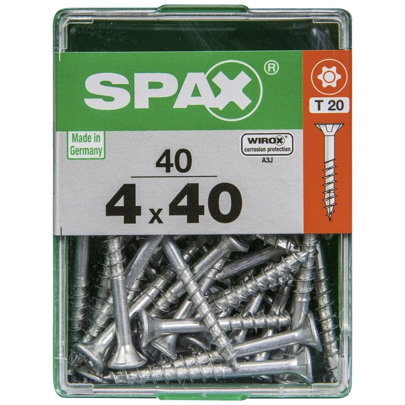 Universalschraube, T-STAR plus, 40 Stk., 4 x 40 mm
